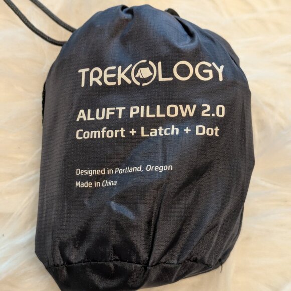 NWT Trekology Aluft 2.0 inflatable travel pillow - Picture 1 of 7